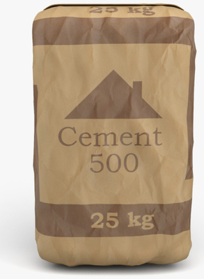 Цемент Портленда кладет сплетенную тканью упаковку в мешки цемента 50kg кладет мешки в мешки полипропилена